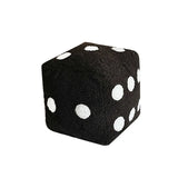 Popxstar 20cm ins creative simple home decoration pillow fun simulation dice plush toy sofa cushion floor mat