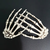 Popxstar 1 Pairs Halloween Decoration Props Halloween Decoration Realistic Life Size Skeleton Hands Plastic Human Hand Bone Plastic Hands
