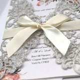 Popxstar 10pcs Laser Cut Wedding Invitations Cards Tags Vintage Wedding Bridal Gift Greeting Card Event Party Birthday Deccor Supplies