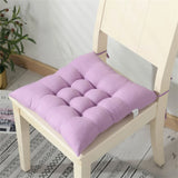 Popxstar Solid Chair Cushion Square Mat Cotton Upholstery Soft Padded Cushion Pad Office Home Or Car Garden Sun Lounge Seat Cushion