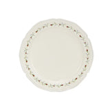 Popxstar  Ceramic Plate Household 8 Inch Flat Plate French Vintage Western Dish Flower Floret Porcelain China Tableware Baking