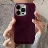 Retro Grape Purple Pattern Phone Case For iPhone 17 16 15 14 13 12 11 Pro Max XS X XR 7 8 Plus 16E Air Shockproof TPU Back Cover