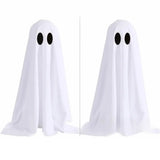 LED String Lights Halloween Ghost Decoration Glowing Effect Light Up Feature Spooky Glowing Figurine Scary Design
