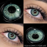 Popxstar  1 Pair NEW Colored Pupils Makeup Green Contact Lenses Beauty Women Colored Pupils Cosmetic Brown Natural Pupils