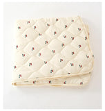 Popxstar Baby Cover Quilt Baby Lovely Print Small Cotton Quilt Newborn Holding Blanket with Cotton Wrapping Warm Bedding