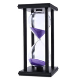 Popxstar  30/60 Minutes Hourglass Kitchen School Modern Wooden Sandglass Home Decoration Gift