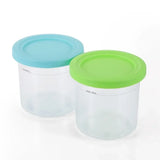Popxstar  Bottles Leak Proof With Lids Storage Jars For Ninja Creami Ice Cream Containers Ice Cream Pints Cup For Ninja