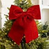 Christmas Tree Bow Decoration Merry Christmas Decoration For Home Pendant Xmas Ornaments Navidad Natal New Year Gift