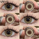 NEW Contact Lens Black lens 14.5mm Big Eyes Green Lens Cosmetic Blue Eye Color Lenses Natural Brown Eyes Contacts Red Lens