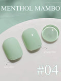 New Fresh And Natural Series 6 Color Gel Nail Polish Summer Nail Mint Green Nail Whitening Nail Art Nail Supplies