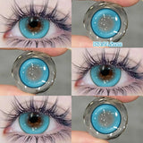 Popxstar  New Green Contact Lenses Beauty Eye lenses Myopia Color Contact Lenses for Eyes Natural Color Pupils Blue Lens 2pcs/pair
