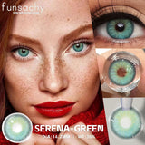 Popxstar  Fashion Color Contact Lenses for Eyes 1 Pair Korean Soft Natural Lenses Gray Pupils Eye Makeup Contacts Blue Brown Lens