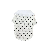 Pet Supplies Cute Dog Polka Dot Vest Soft Fashion Dog Clothes Breathable Thin Design Pet Summer Skirt For Puppy Kittens