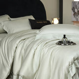 Popxstar  1000TC Lyocell Eucalyptus Fiber Super Soft Silky Queen King Size Bedding Set Duvet Cover Set Bed Sheet/Fitted Sheet Pillowcases