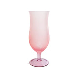 Popxstar  Pastel Frosted Glass Goblets Drinkware Home High-footed Cups Home Kitchen Party Bars Cocktail Glasses Beverage Juice Decor Gifts