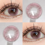 1 Pair Color Contact Eye Color Lenses Makeup Natural Brown Lens Cosmetics Gray Eyes Lenses Woman Makeup Blue Beauty Con