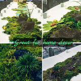 Popxstar Artificial Moss Green for Potted Plant Orchid Potting Mix Peat Moss Pole Craft