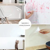 Popxstar Wall Protective Film Scratch-resistant Anti-dirty Does Not Hurt The Wall Home Transparent Electrostatic Wall Protection Sticker