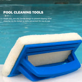 Popxstar Pool Wall Cleaning Brush Waterline Scrubber Cleaning Pool Hot Spring Swimming Pool Spa Tub Accessory Sponge Brush pools Cleaner