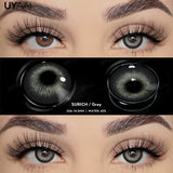 Popxstar  1 Pair Fashion Lenses Colored Contact Lenses for Eyes Beauty Green Eyes Lenses Natural  Brown Lens Grey Lens