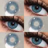 Popxstar Color Contact Lenses Colored Fashion Beauty Lenses for New User Makeup Green Contact High Quality Natural Contact