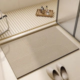 Popxstar Bathroom Carpet Toilet Foot Mats Absorbent Bathroom Mat Diatom Mud Floor Mat Non-Slip Bath Rug Toilet Doormat Quick Drying Rugs