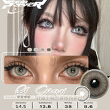 Graded 1pair Color Contact Lenses Mixblood Softlens 12months