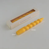 Popxstar Ins Style Spiral Long Rod Candle Scented Candle Aromatherapy Soy Wax Candles Wedding Birthday Candle Party Home Decoration