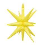 Popxstar  1/2/5pcs Starbust Balloons Rose Gold Silver Gold Explosion Star Foil Balloon for Birthday Christmas Wedding Decor Kid Air Globos