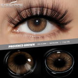 2pcs Natural Black Contact Colored Contact Lenses for Eyes Brown Makeup Lenses Yearly Gray Beautiful Pupils Blue Lens