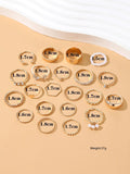 Popxstar 23pcs/Set Vintage Heart Butterfly Rings Set For Women Fashion Gold-color Geometric Hollow Finger Ring Wedding Party Jewelry