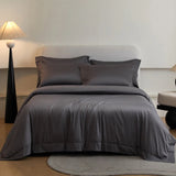 Popxstar  Solid Color Hotel Style Luxury Bedding Set 600TC Egyptian Cotton Single Queen King Size Duvet Cover Flat/Fitted Sheet Pillowcase