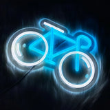 Game Neon Sign Spanish Lights Usb Logo Bicycle Power in Gymnasiums Art Sports Business Decorative Accessories Used Rooms Signs.