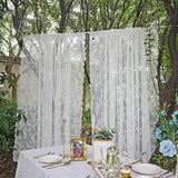 Popxstar room inspo ideas Pastoral White Tulle Sheer Window Curtains French Lace Curtain Voile Fabric Drapes Door Curtain Breathable Bedroom Home Decor