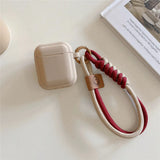 Popxstar  Simple Soft Silicone with Smile Hand Strap Earphone Case For Apple Airpods 4 1 2 Pro 3 Funda Wireless Bluetooth Protective Cover