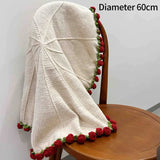 Popxstar  Rose Flower Bouquet Blanket Finished Bouquet Blanket Handmade Bouquet Nap Blanket Sofa Cover Valentine's Day Gift Manta de rosas