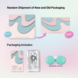 Popxstar Myopia Colored Contact Lenses with Diopters Brown Color Lens Eyes Green Lenses Graduated Blue Lenses Colored Pupils