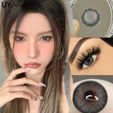 Popxstar NEW Cosplay Colored Contact Lenses for Eyes Anime Purple Lenses Cosmetic Blue Eye Contacts Brown Natural Fashion Lenses