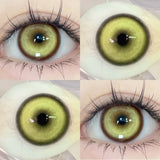 1pair Halloween Color Contact Lenses for Eye With Prescription Green Contacts Anime Purple Lenses Contacts Cosplay Yearly