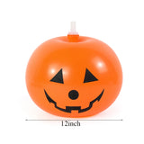 Popxstar 12inch 5Pcs Halloween Latex Balloons Pumpkin Ghost Festival Balloons Halloween Decorations Home Outdoor Halloween Pumpkin Decor