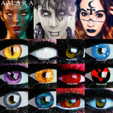 Popxstar  Cosplay Color Contact Lenses for Eyes Series Makeup Halloween Beauty Contact Lenses Eye Cosmetic Color Lens Eyes