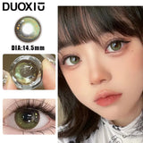 Popxstar  1Pair New Contact Lenses for Eye color Lenses Rock Sweetheart Pink Lenses Degree Prescription -0.00to-8.00 Beauty Pupils