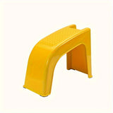 Popxstar  Manicure Pedicure Stool with Grooves Storage Shower Foot Holder Stand Anti-skid Universal Plastic Shaving Toenail Leg Rest Stand