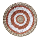 Wall Hanging Pendant Straw Woven Decoration Round-shaped Wall Hanging for Living Room Bedroom New Wall Decoration Moroccan Style