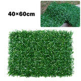 Popxstar 40x60cm Artificial Plant Walls Foliage Hedge Grass Mat Greenery Panels Fence Home Decor Fake Plants Garden Simulated Lawn
