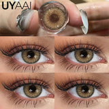 Popxstar  Color Contact Lenses Natural Contact Lens NEW Siri Series Makeup Colored Pupils Cosmetics Beauty Green Lenses Blue Pupils