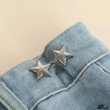 Popxstar Lazy Person Adjustable Seamless Invisible Waist Buckle Jeans Waist Tightening Tool