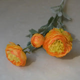 5Pc/lot Artificial Flocking Silk Flower Dew Lotus Home Decoration Camellia Bridal Bouquet Wedding Decor party flower arrangement