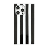 Fashion Cow Stripe Pattern Glossy Back Cover For iPhone 13 14 15 16 17 Pro Max Phone Case