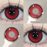 Popxstar 2pcs/pair Beauty Purple Contact Lenses for Eyes Myopia Colored Contact Lenses Natural Blue Lens Fashion Cosplay Pupils